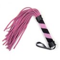 Zmysłowy Flogger Line Whip z Frędzlami, Różowy