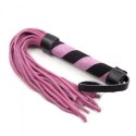 Zmysłowy Flogger Line Whip z Frędzlami, Różowy