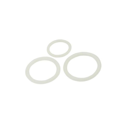 Timeless: Zestaw 3 silikonowych pierścieni erekcyjnych