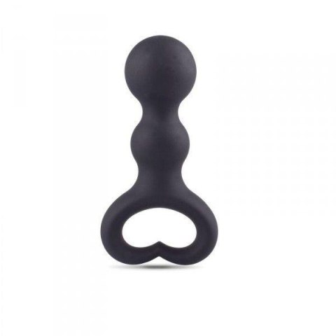 Korek Analny Heart Clip Ball z Klipsem w Kształcie Serca