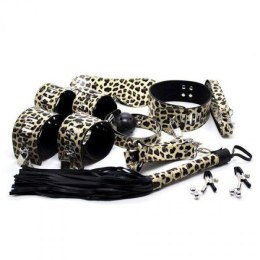 Zmysłowy Zestaw Bondage Leopard