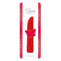 CLASSIC VIBE – Klasyczny Wibrator Mini, Czerwony