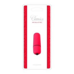Mini Wibrator Bullet Klasyczny Czerwony