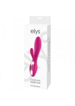 ELYS Concave Rabbit – Różowy Wibrator Króliczek