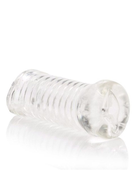 Basic Essentials Przezroczysty Masturbator 'Tight Pussy'