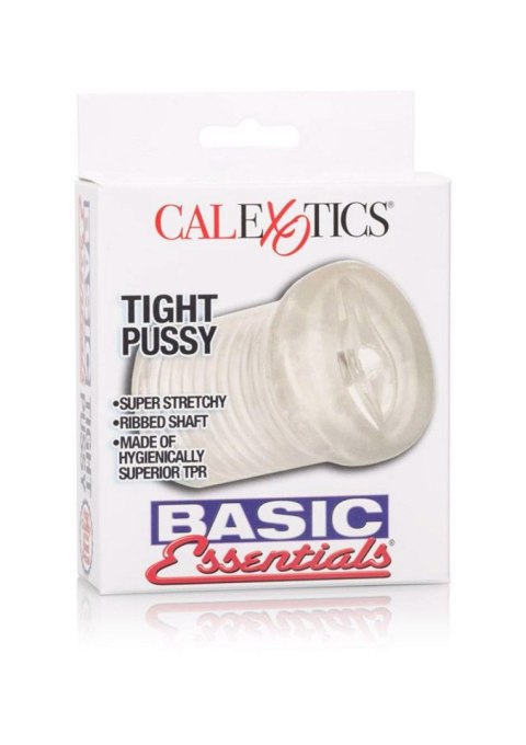 Basic Essentials Przezroczysty Masturbator 'Tight Pussy'