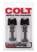 COLT Pro-Suckers Czarne - Przyssawki stymulujące na sutki