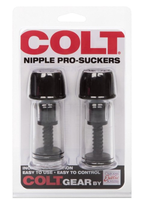COLT Pro-Suckers Czarne - Przyssawki stymulujące na sutki