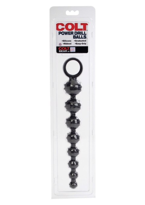 COLT Power Drill: Czarne Kulki Analne