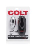 COLT Turbo Bullet Srebrne Wibrujące Jajko