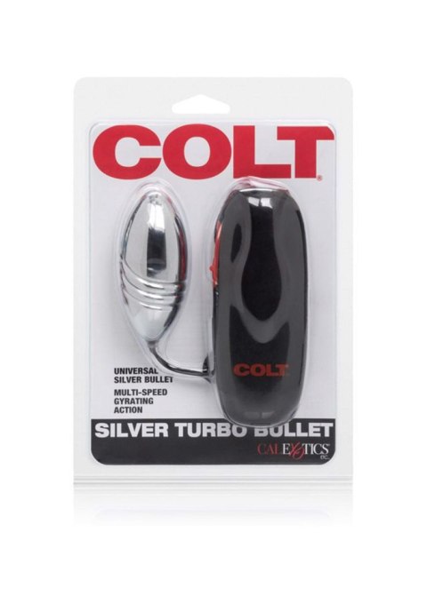 COLT Turbo Bullet Srebrne Wibrujące Jajko