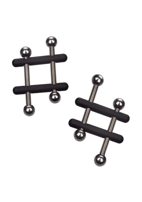 Metalowe zaciski na sutki typu Crossbar