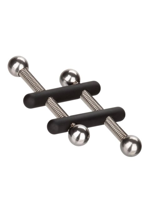 Metalowe zaciski na sutki typu Crossbar