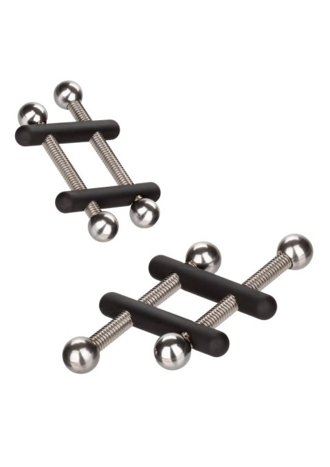 Metalowe zaciski na sutki typu Crossbar
