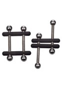Metalowe zaciski na sutki typu Crossbar