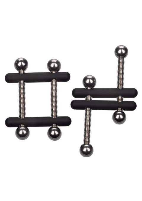 Metalowe zaciski na sutki typu Crossbar