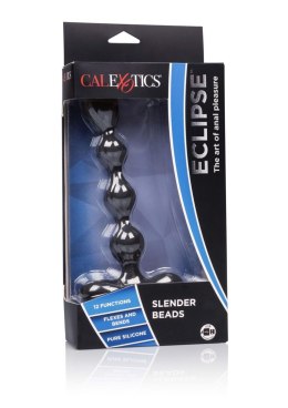 Wibrujące Koraliki Analne Eclipse Slender Beads Czarne