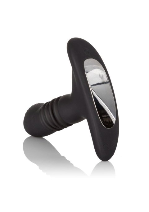 Wibrujący plug analny Eclipse Thrusting Black