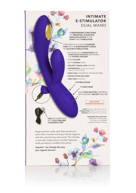 Estim Dual Wand Blue – Ekskluzywny Wibrator Dwufunkcyjny