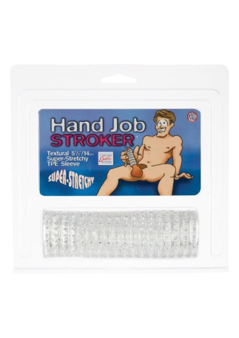 Transparentny Masturbator Ręczny