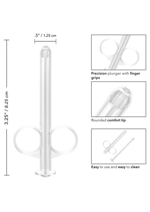 Aplikatory do Lubrykantu Lube Tube – Zestaw 2 Przezroczystych Sztuk