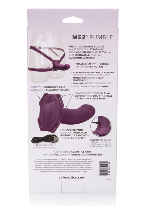 Me2 Rumbler Fioletowy – Wibrator Partnerski
