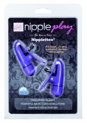 Nipplettes Purple - Zmysłowe Wibrujące Klamry na Sutki