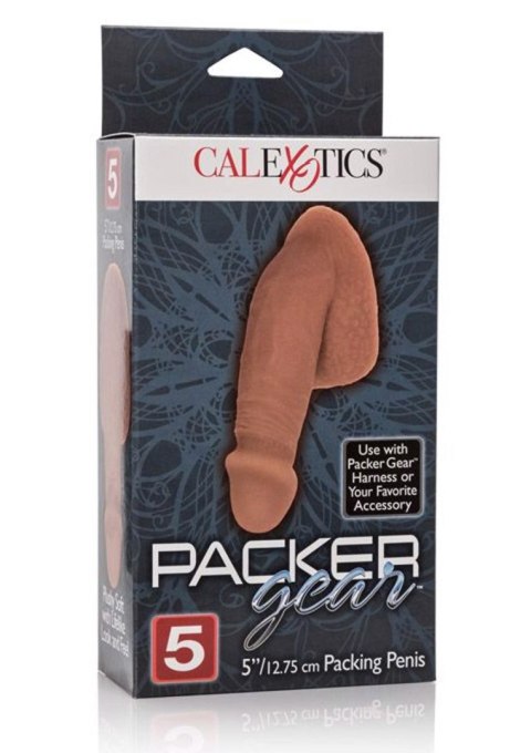 Realistyczna Proteza Penisa do Pakowania – 12,8 cm, Odcień Brązu