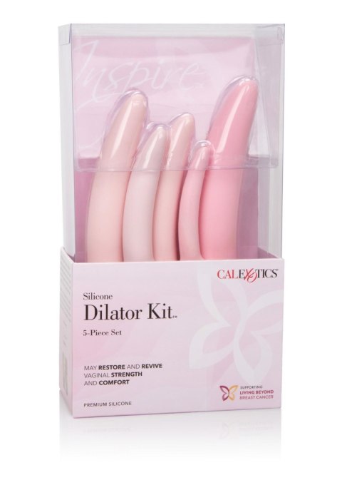 Zestaw Silikonowych Dilatorów Inspire – 5 Elementów w Odcieniu Różu
