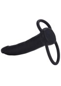 Naturalistyczny Silikonowy Dwustronny Penetrator – Czarny