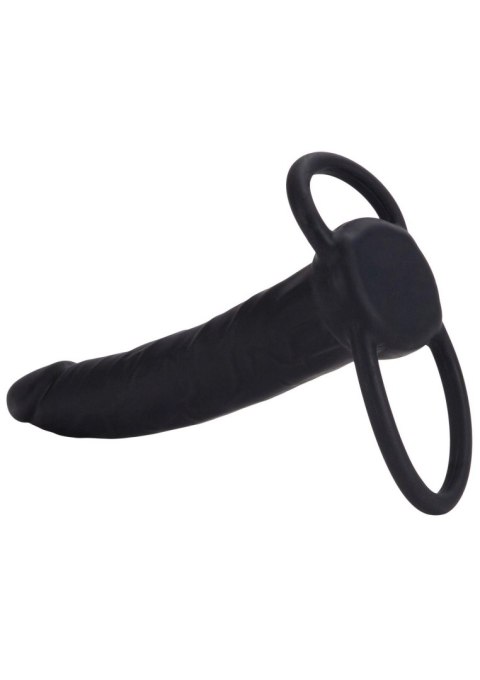 Naturalistyczny Silikonowy Dwustronny Penetrator – Czarny