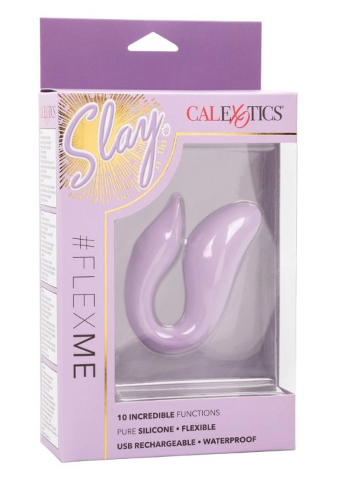 Slay FlexMe Fioletowy - Elastyczny Masażer Stymulujący