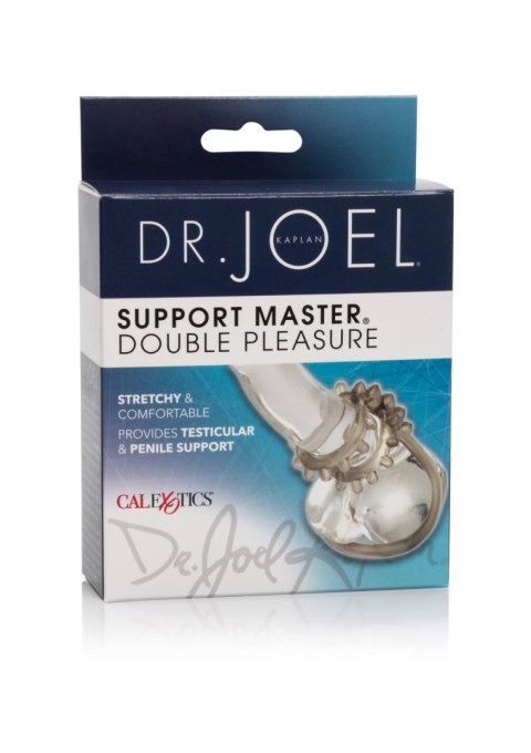 Pierścień erekcyjny Support Master Double Pleasure – Szary