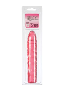 Żelowe Dildo Translucence Jr. – Różowe