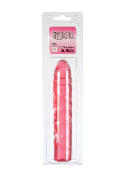 Żelowe Dildo Translucence Jr. – Różowe