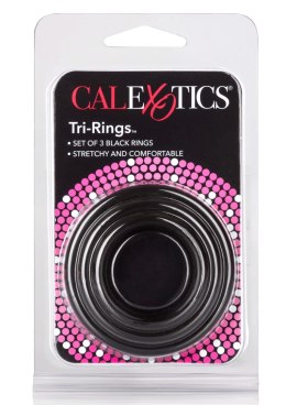 Potrójne Pierścienie Erekcyjne Tri-Rings – Czarne