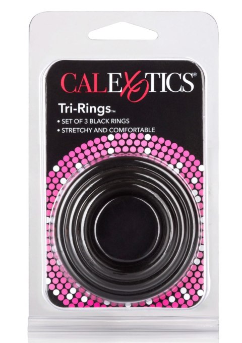 Potrójne Pierścienie Erekcyjne Tri-Rings – Czarne