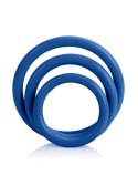 Elegancji Zestaw Pierścieni Erekcyjnych Tri-Rings Blue