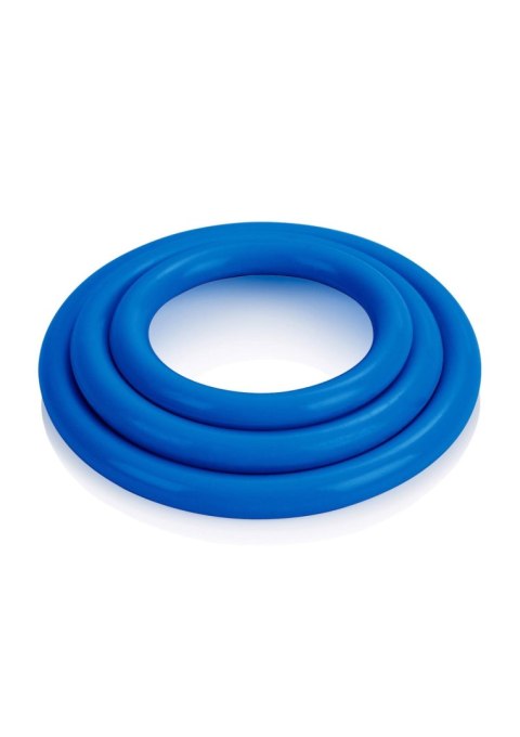 Elegancji Zestaw Pierścieni Erekcyjnych Tri-Rings Blue