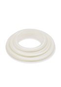 Tri-Rings: Białe Pierścienie Erekcyjne