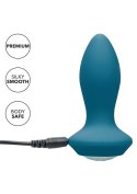 Wibrująca Sonda Analna Power Gem® Crystal Petite - Błękitna