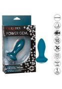Wibrująca Sonda Analna Power Gem® Crystal Petite - Błękitna