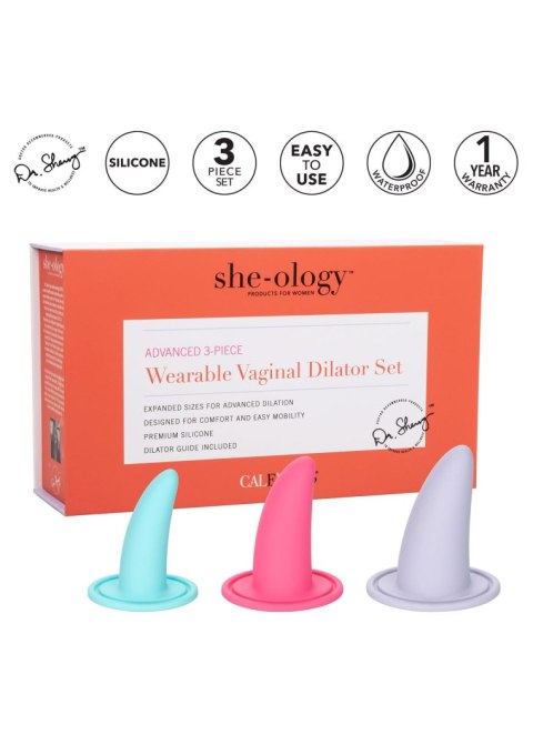 Zaawansowany Zestaw Dyskretnych Dilatorów Intymnych She-ology