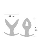 Czarny Korek Analny Rozszerzalny Anchor Plug S