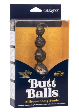 Fioletowe Koraliki Analne Butt Balls z Silikonu