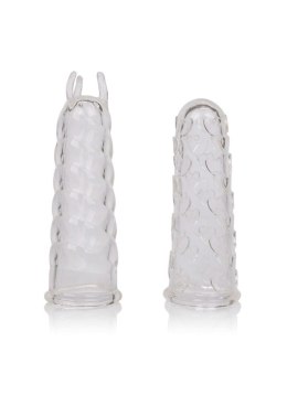 Zmysłowa nakładka stymulująca na palec Finger Teaser Transparent