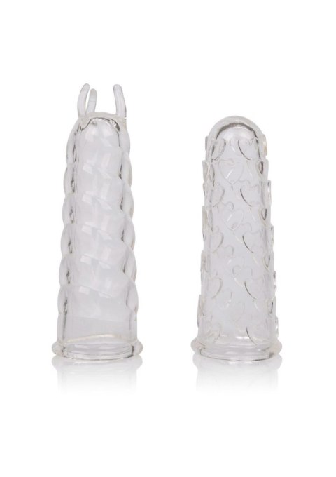 Zmysłowa nakładka stymulująca na palec Finger Teaser Transparent