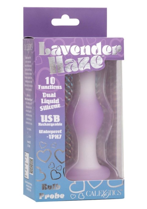 Wibrujący Plug Analny Lavender Haze Fioletowy