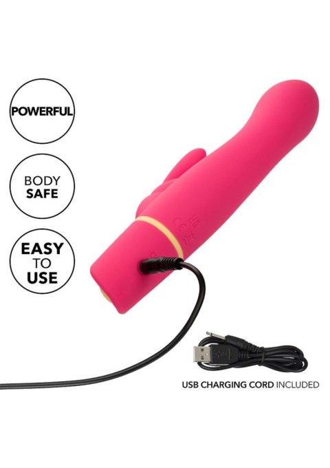 Wibrator Króliczek Love Bunny z Funkcją G, Różowy