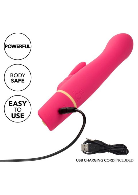 Wibrator Króliczek Love Bunny z Funkcją G, Różowy